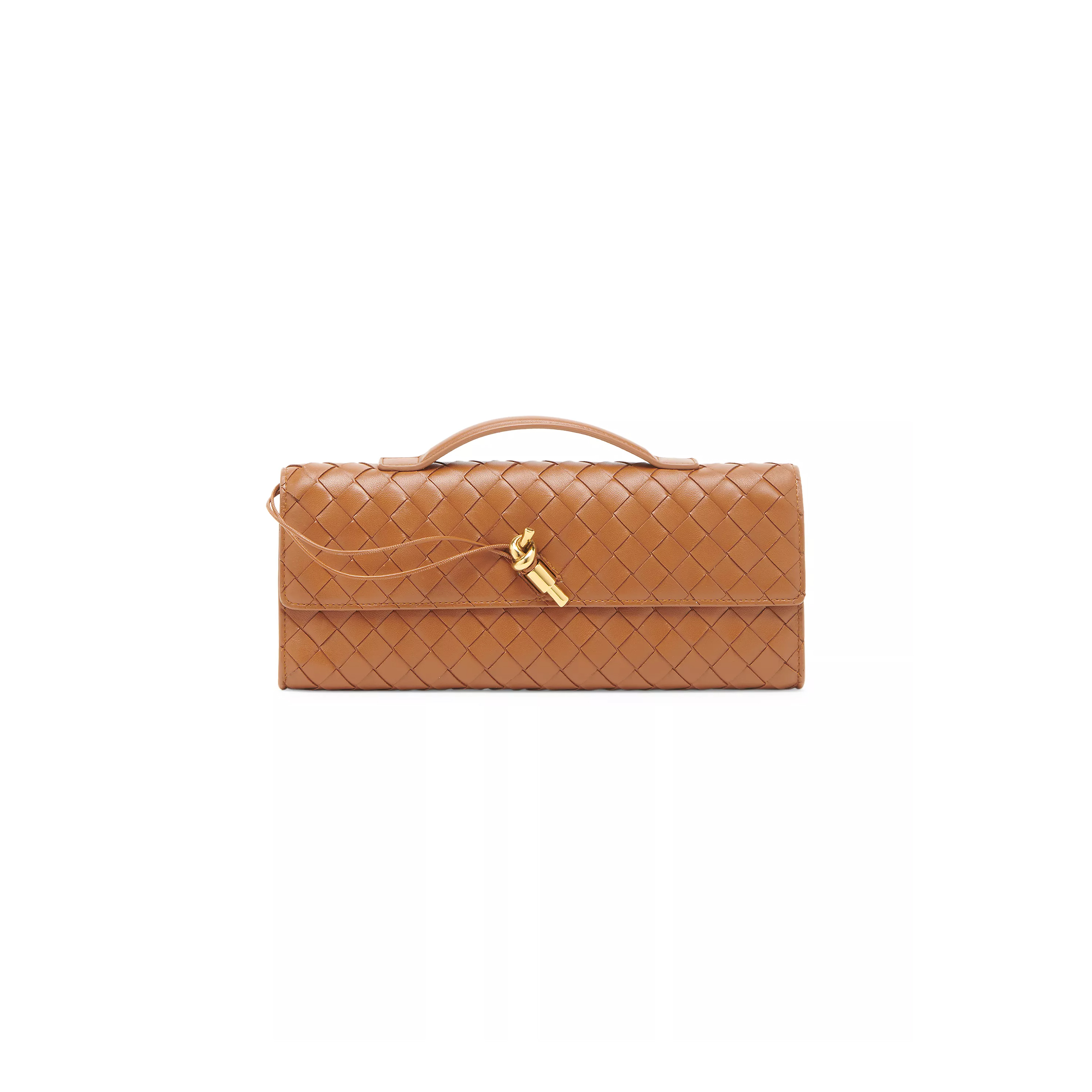 bo*te*ga Ve*ne*ta andiamo clutch 741511vcpp36952 (31*13*3cm)